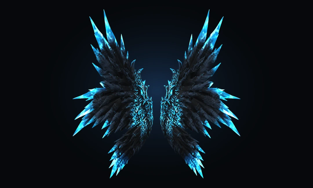 Asa Eternal Shadow aberta, render do jogo
